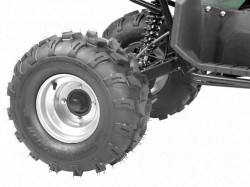 Квадроцикл на акумуляторній батареї HECHT 56150 RED замовити