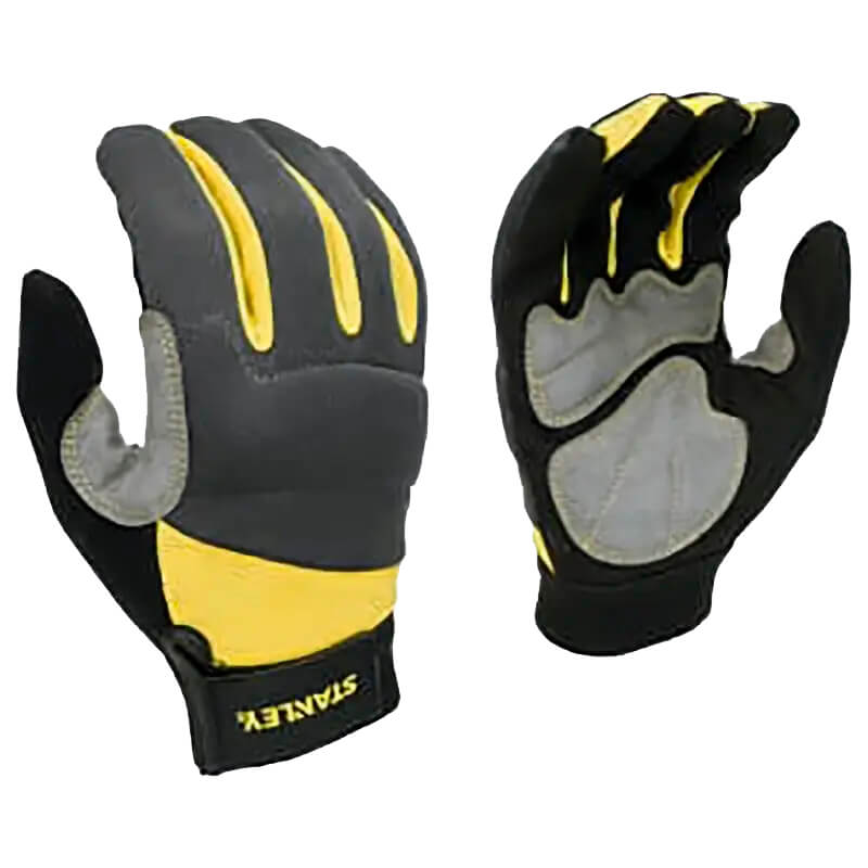 Перчатки Stanley універсальні, з додатковими накладками на ладони та пальцях STANLEY SY660L