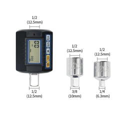 Адаптер динамометричний цифровий двосторонньої дії 1/2" (перехідники на 3/8" та 1/4") ANC-30 - фото №6 Адаптер динамометричний цифровий двосторонньої дії 1/2" (перехідники на 3/8" та 1/4") ANC-30 фото