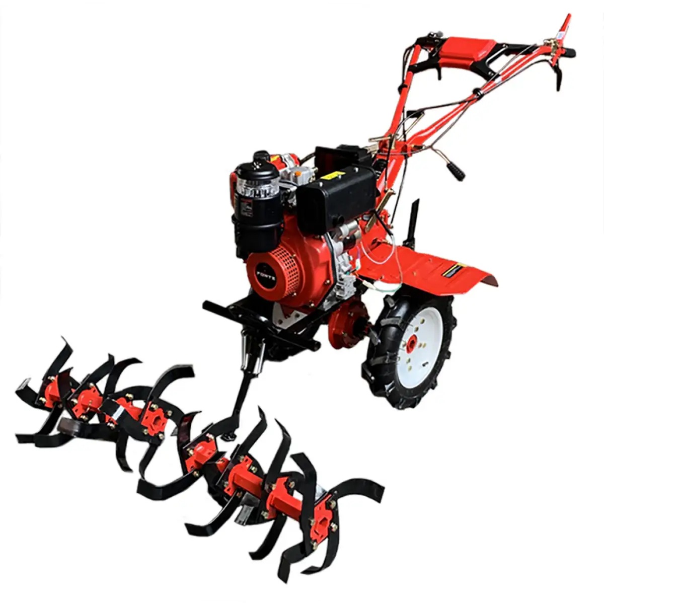 Культиватор дизельный Forte 1050Е NEW колесо 10