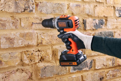 Дриль-шурупокрут ударний акумуляторний BLACK+DECKER BCD003C1 знижки