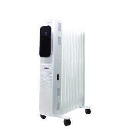 Радіатор масляний 2000Вт, 9секцій, електронне керування, програмування температури та часу роботи, пульт ДК, керування смартфоном через Wi Fi - фото №3 Радіатор масляний 2000Вт, 9секцій, електронне керування, програмування температури та часу роботи, пульт ДК, керування смартфоном через Wi Fi в Украине