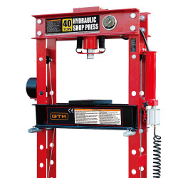 Прес пневмогідравлічний 40т GTM TY40002 з манометром в Україні