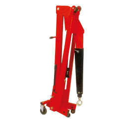 Кран гідравлічний підкатний складний 2т для зняття двигуна - фото №3 Кран гідравлічний підкатний складний 2т для зняття двигуна в Україні