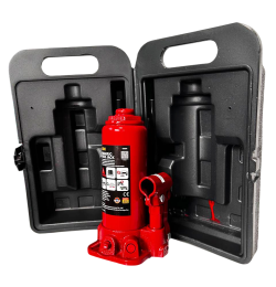 Домкрат гідравлічний 5т GTM Т90504S пляшковий одноштоковий в кейсі - фото №6 Домкрат гідравлічний 5т GTM Т90504S пляшковий одноштоковий в кейсі фото