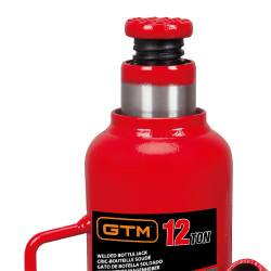 Домкрат гідравлічний 12т GTM TH91204 пляшковий одноштоковий в Україні