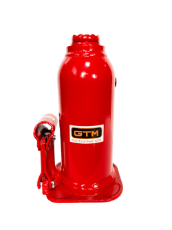 Домкрат гідравлічний 12т GTM TH91204 пляшковий одноштоковий не дорого