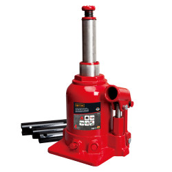 Домкрат гідравлічний пляшковий 4т GTM TF0402 двоштоковий купить