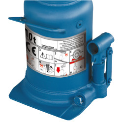 Домкрат гідравлічний пляшковий 10т GTM TH810001 двоштоковий замовити