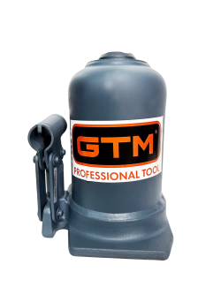 Домкрат гідравлічний пляшковий 10т GTM TH810001 двоштоковий в інтернет-магазині
