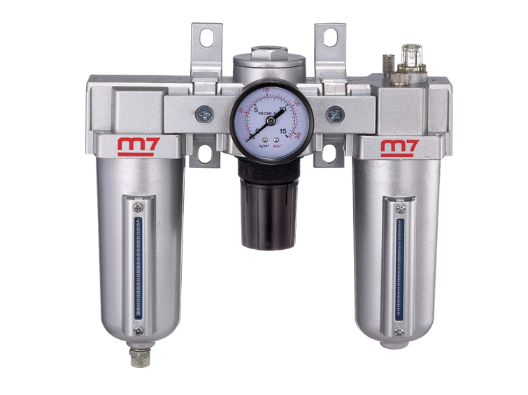Блок підготовки повітря Mighty Seven SV-3460, 1/2 ", з манометром