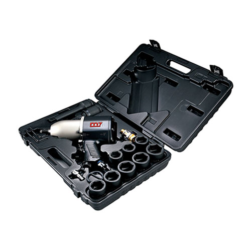 Пневмогайкокрут 3/4&quot; 1153 Нм 4500об/хв з набором головок 26-38мм