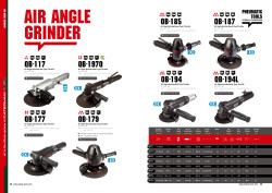 Пневмошліфмашина кутова 230мм 6000об/хв - фото №2 Пневмошліфмашина кутова 230мм 6000об/хв купить
