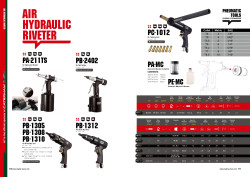 Заклёпочник пневматический Mighty Seven PB-2402 резьбовой купить