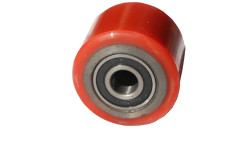 Колесо до роклі 80*70мм PU з гумовим покриттям