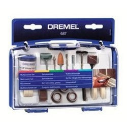Набір багатофункціональний насадок Dremel 687 54 шт