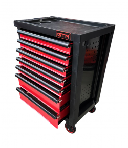 Візок інструментальний (тумба) на колесах 7 відділень, центр. замок в Украине