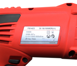 Дриль уд. DI-16/1050ER(M) 1050Вт, 0-1100/0-3000об/хв, патрон 13мм, 16/20/40мм акция