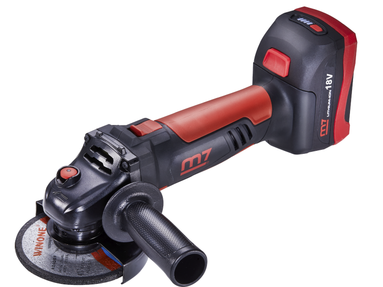 Акумуляторна болгарка Mighty Seven DG-585502 + 2 АКБ і ЗП (DG-585502)