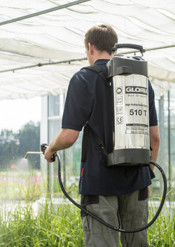 Обприскувач ручний 10л 510T садово-городній з манометром, роб. тиск 6 бар, бак нерж. купити