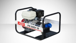 Генераторна установка FH6001R 1ф-5,6 кВт, двиг.Honda, бак-6,1л, руч.старт, стаб.напруг