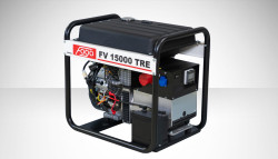 Установка генераторна FV15000TRE макс. потужний. 3ф-14,5кВА/1ф-7,0кВт, двиг.B&amp;S, бак 45л, ел.старт не дорого