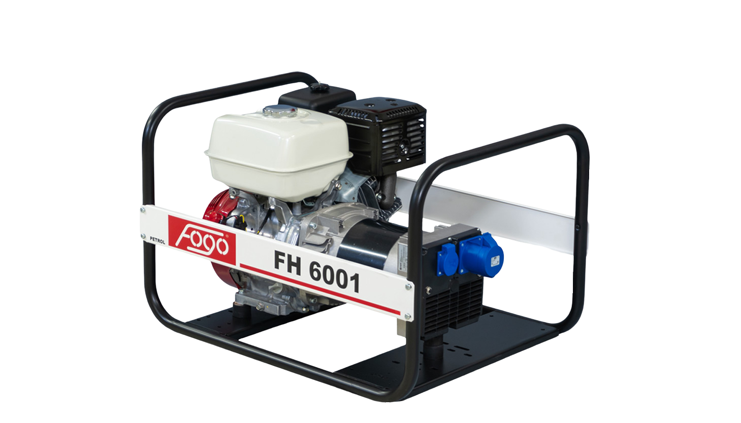 Генераторна установка F6001 1ф-5,6 кВт, двиг.RATO, бак-6,2 л.