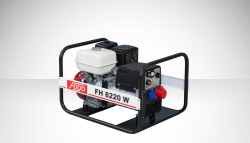 Апарат дугового зварювання з генераторною установкою FH8220W 3ф-6,5кВА/1ф-3,5кВА, звар.стр-220А, двиг.Honda-GX390, бак 6,2л, руч.старт купити