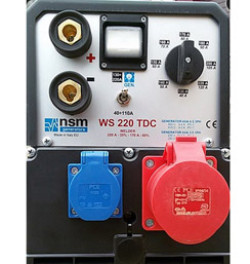 Апарат дугового зварювання з генераторною установкою FH8220W 3ф-6,5кВА/1ф-3,5кВА, звар.стр-220А, двиг.Honda-GX390, бак 6,2л, руч.старт замовити