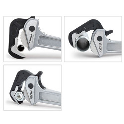 Ключ трубний алюмінієвий важільний Hawk 25-60мм L450 TOPTUL DDAI1A18 купити