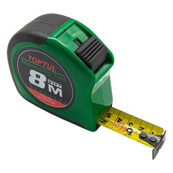 Рулетка профессиональная 8м*25мм  TOPTUL IAAD2508 купить