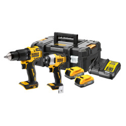 Набір із двох інструментів акумуляторних безщіткових DeWALT DCK2062E2T