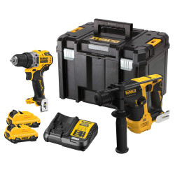 Набір з двох інструментів безщіткових DeWALT DCK2103L2T