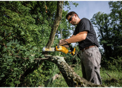 Мини-пила цепная аккумуляторная безщёточная DeWALT DCMPS520P1 акция