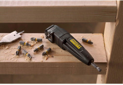 Насадка кутова з набором біт STANLEY STA88582 ціна