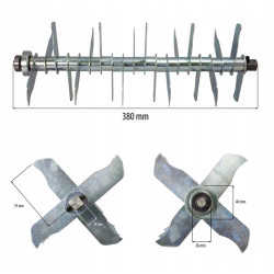 Вал скарифікації STIGA 118802686-0 купить