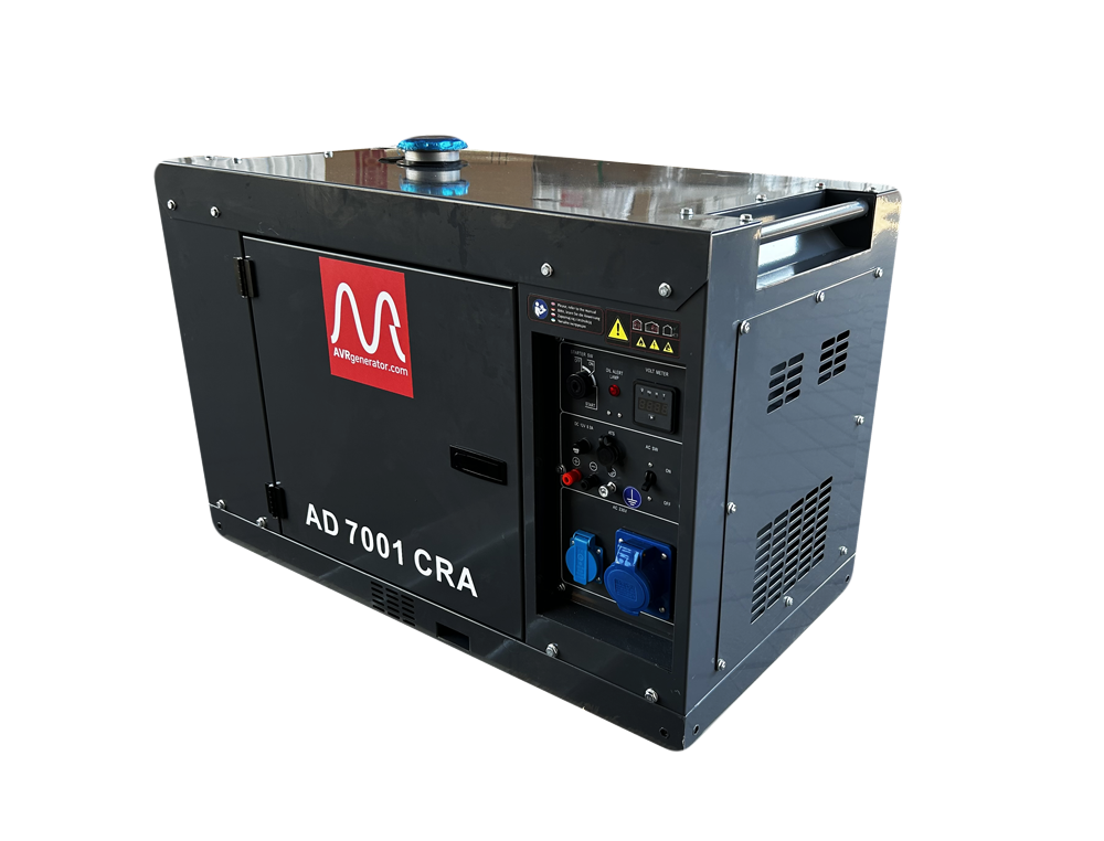 Дизельний генератор 6 кВт Metier AD7001CRA (AD7001CRA)