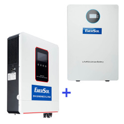 Гібридний інвертор EnerSol EHI-SUNONECO6.2KW+EB-SK-51.2V200Ah фото