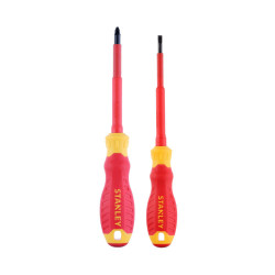 Набор из двух изолированных отверток для электриков FatMax VDE 1000V STANLEY STHT60030-0 купить