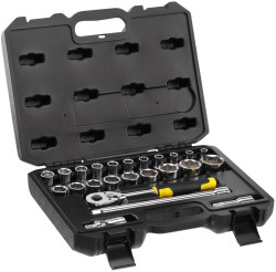 Набір торцевих головок 1/2 Expert з двадцяти чотирьох предметів STANLEY STMT82830-1