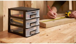 Органайзер вертикальний з трьома висувними відділеннями STANLEY STST40710-1 в Украине