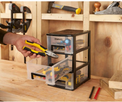 Органайзер вертикальный c тремя выдвижными отделениями STANLEY STST40711-1 заказать