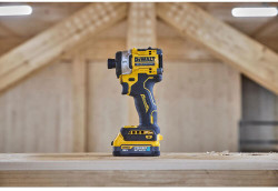 Шуруповёрт ударный аккумуляторный бесщёточный DeWALT DCF860E2T заказать