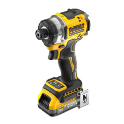 Шуруповёрт ударный аккумуляторный бесщёточный DeWALT DCF860E2T акция