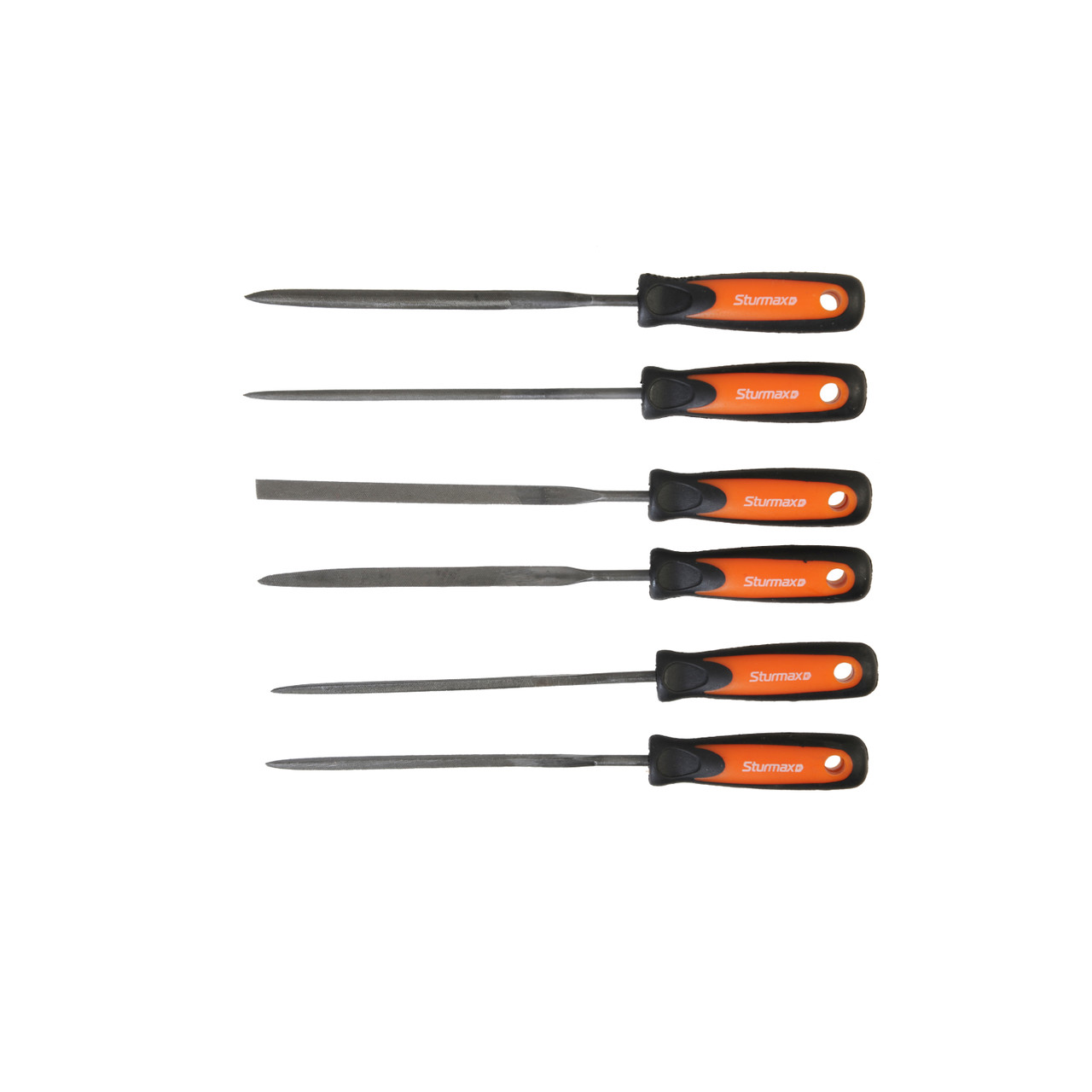 Набір надфілів 150 мм, 6 шт Sturmax 1051M-01-01 