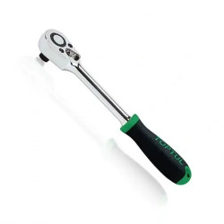 Тріскачка 1/4&quot; 72 зубці (гумова ручка) TOPTUL CJRM0815