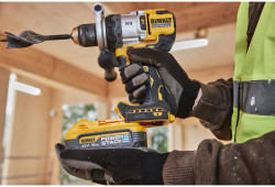 Дриль-шурупокрут акумуляторний безщітковий ударний DeWALT DCD1007H2T не дорого