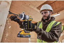 Дриль-шурупокрут акумуляторний безщітковий ударний DeWALT DCD1007H2T 
