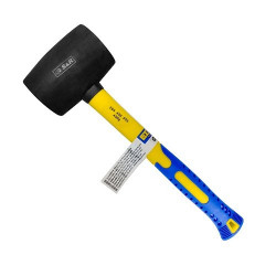 Молоток гумовий S&amp;R 55ммх450г чорний