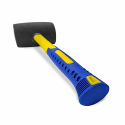 Молоток гумовий S&amp;R 65ммх680г чорний купити